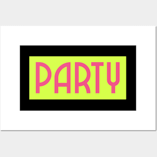 Party Posters and Art